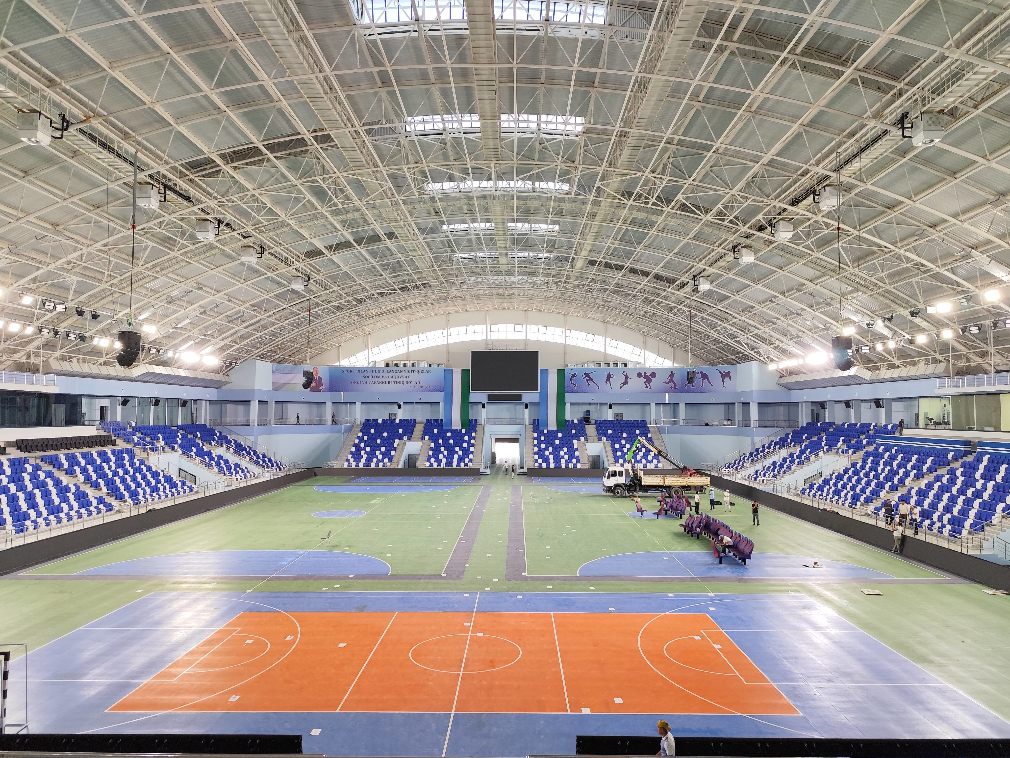 último caso de la compañía sobre Caso - Éxito de la iluminación en el Torneo de Fútbol Indoor de Futsal de la FIFA en Bukhara, Uzbekistán!