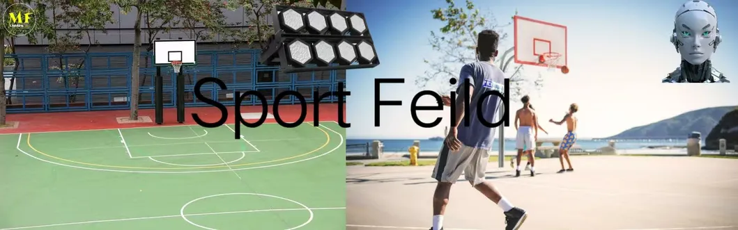 LED Sport Stadium Light Paisaje al aire libre Modular Color Negro Anticorrosión Alto controlador 140lm/W IP67 Ik08 5