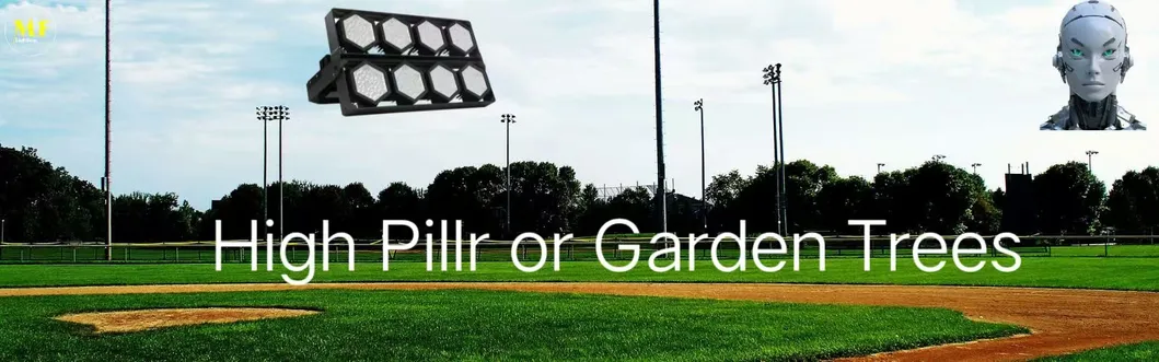 LED Sport Stadium Light Paisaje al aire libre Modular Color Negro Anticorrosión Alto controlador 140lm/W IP67 Ik08 6