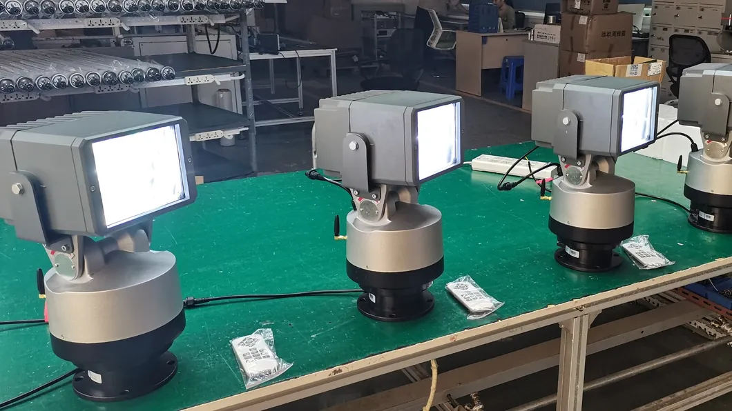 Luces LED de búsqueda y rescate para botes, impermeables IP65, acero inoxidable, aluminio, prisión, buque de guerra, embarcación marina, expedición marítima, 300 metros 4