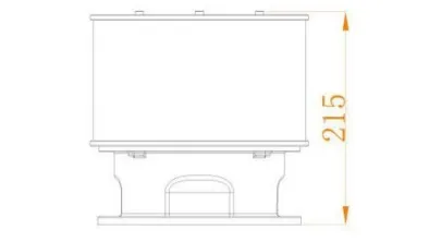 Luz de obstrucción de aviación LED Fotocélula Fundición a presión IP66 Telecomunicaciones Amarillo Gas Plataforma petrolera en alta mar 9