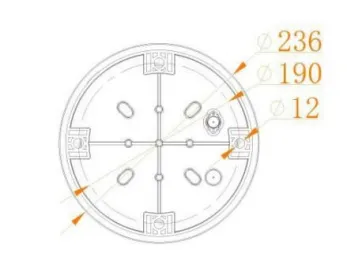 Luz de obstrucción de aviación LED Fotocélula Fundición a presión IP66 Telecomunicaciones Amarillo Gas Plataforma petrolera en alta mar 10