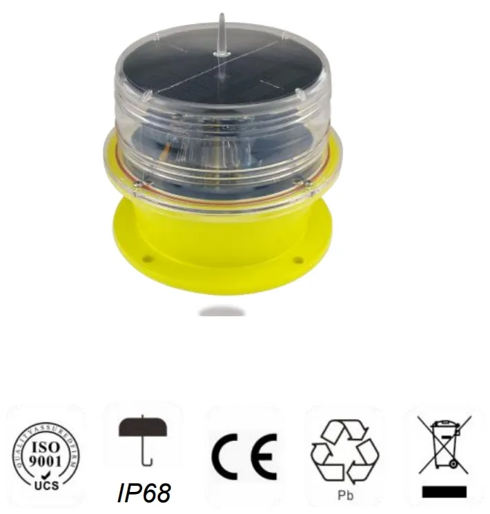 Luz de baliza solar LED con fotocélula, fundición a presión, GPS, IP68, 80 m/s, turbina eólica, plataforma petrolera en alta mar 3