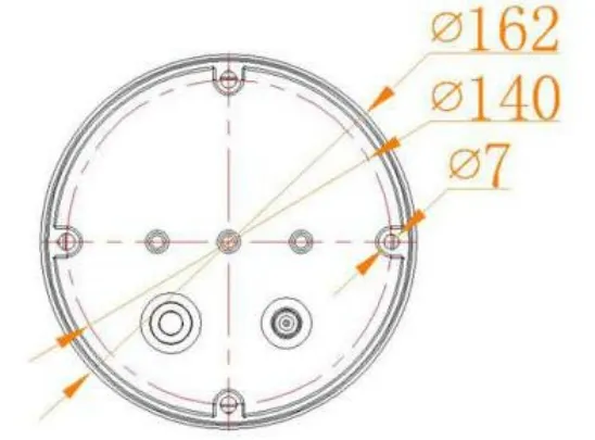 Luz de baliza solar LED con fotocélula, fundición a presión, GPS, IP68, 80 m/s, turbina eólica, plataforma petrolera en alta mar 7