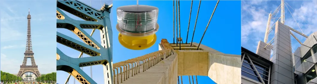 Luz de baliza solar LED con fotocélula, fundición a presión, GPS, IP68, 80 m/s, turbina eólica, plataforma petrolera en alta mar 14