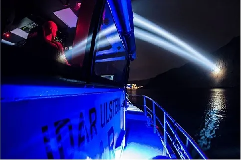 Foco de búsqueda LED 200W 300W IP66 Acero Impermeable Anticorrosión 1000m 3000m Barco Marino Buque Bote Búsqueda Remota Foco de Rescate 11