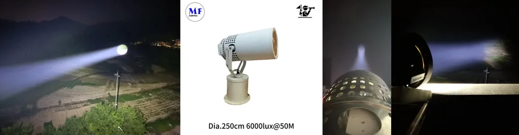 Foco de búsqueda LED 200W 300W IP66 Acero Impermeable Anticorrosión 1000m 3000m Barco Marino Buque Bote Búsqueda Remota Foco de Rescate 15
