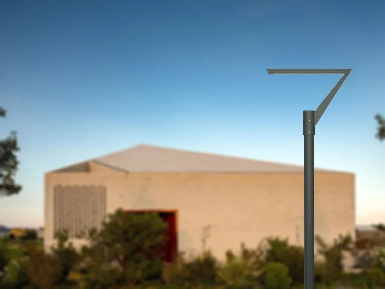 Luz de calle solar LED para jardín, aluminio. Impermeable, instalación rápida, PV, caminos, plazas, aceras, patios 8