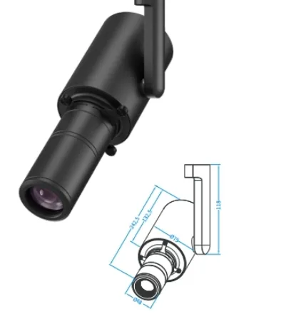 LED Logotipo Gobo Proyector Luz UV ND Zoomable Extensión IP65 Ra97+ Centro de Exposiciones de contorno 4