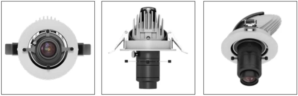 LED Logotipo Gobo Proyector Luz UV ND Zoomable Extensión IP65 Ra97+ Centro de Exposiciones de contorno 15