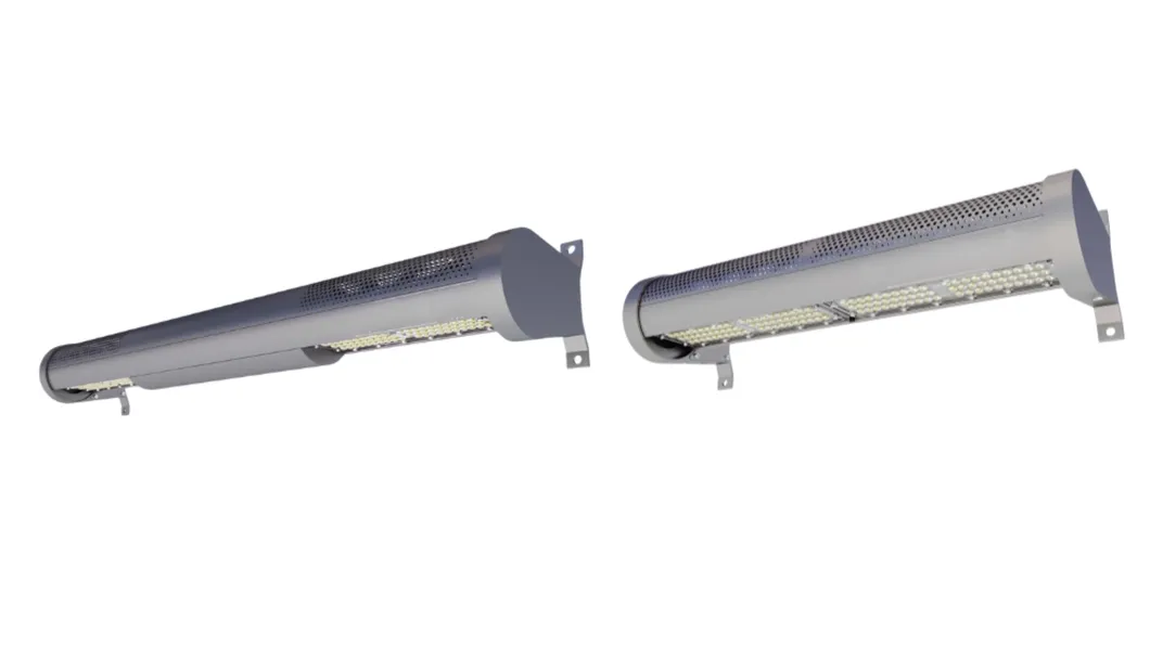 Luz LED de jardín, aluminio, poste impermeable, instalación rápida, IP66, IK10, carretera, inundación, subterráneo, almacén, túnel minero 1