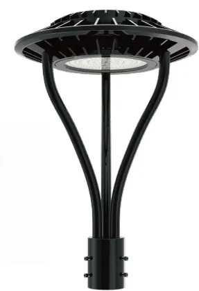 Luz de jardín LED Ajustable Antimodedad IP65 150W Inmune a agua 140lm/W Negro El jardín de la hada 3