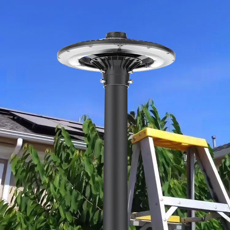 Ahorro de energía LED Puesto de jardín Luz de polo Área de luz 140lm / W Smart-Tuning 200W para la carretera Área de descanso Complejo deportivo Paseo marítimo 14