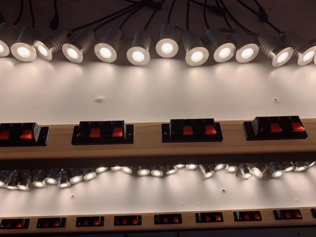 Luz de paso LED IP67 1W Plateada 95lm/W Aceras Camino Jardín Pasarela Escalera Sendero 2