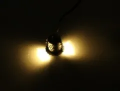 Luz de paso LED plateada 3W 12V IP65 para camino, sendero, cuadrados, pavimento, jardín 2