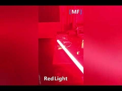 Lámpara de tubo de túnel LED IP66 de 1200 mm con cubierta de PC de aluminio