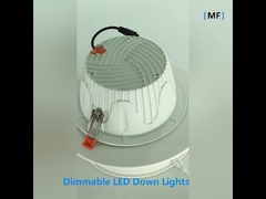 90 luces antideslumbrantes Dimmable IP44 del plumón de Ra Ceiling LED