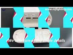 Luces lineales LED Triproof IP65 regulables para fábrica de alimentos