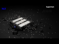 Luz de inundación del poder más elevado LED 1500W 1800W Luz de inundación llevada negra de las luces del estadio del poder más elevado LED