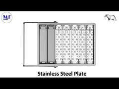 60W120W180W240W300W IP65 Luz de inundación LED de alta potencia para el hospital de la escuela del jardín