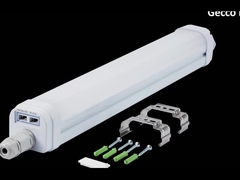 IP66 18 36 54W 5 años de garantía Luz LED Tri-proof para supermercado de almacén