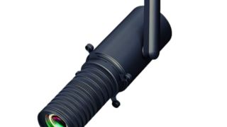 Luz de vía con forma