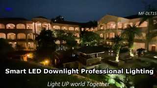 Downlight LED inteligente profesional para interiores modernos