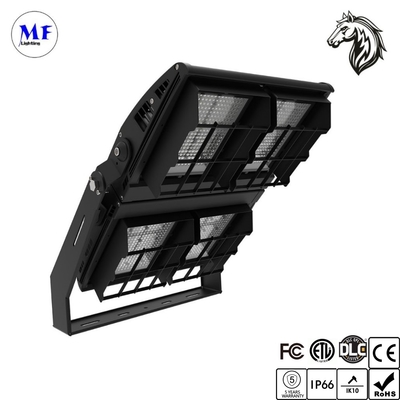 High Power IP66 LED Flood Light With 200W-1200W Dali 0-10V For Harbor Railway Yard Plaza Stadium