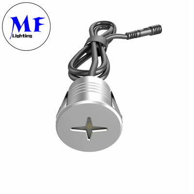 LED Cross - Star Buried Light Step Light LED Underground Light Customized Color 1W Waterproof IP67 Outdoor Deck Inground