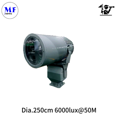 350° 400W LED Search And Rescue Light ≥3000m Distance For Expedition And Oil Field