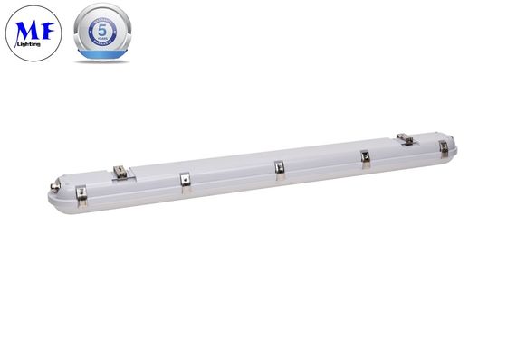 IP66 Waterproof LED Triproof Light Warranty 5 Years IK08 3000K 6000K with Emergency Sensor For Indoor Warehouse