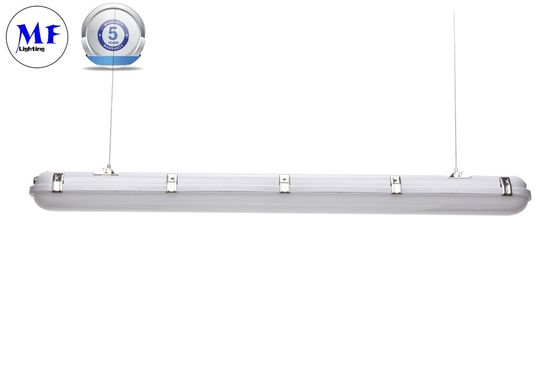 IP66 Waterproof LED Triproof Light Warranty 5 Years IK08 3000K 6000K with Emergency Sensor For Indoor Warehouse