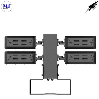 900W Aluminum Stadium LED Flood Ligh IK08 High Protection IP66 Waterproof Dustproof 165lm/W Ra70 For Airport Hangers