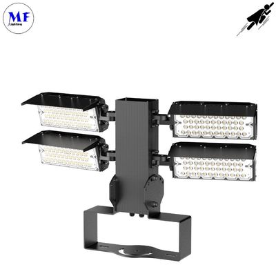 900W Aluminum Stadium LED Flood Ligh IK08 High Protection IP66 Waterproof Dustproof 165lm/W Ra70 For Airport Hangers
