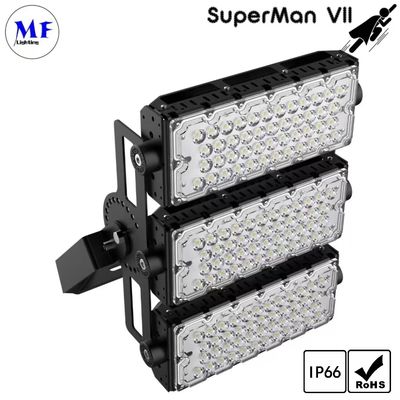 450W IP66 LED Stadium Flood Light Angle 10°/20°/40°/60°/90° 6500K 6 Years Warranty Waterproof High CRI For Tennis Court
