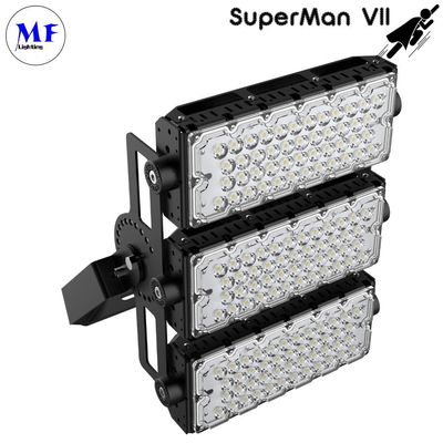 450W IP66 LED Stadium Flood Light Angle 10°/20°/40°/60°/90° 6500K 6 Years Warranty Waterproof High CRI For Tennis Court