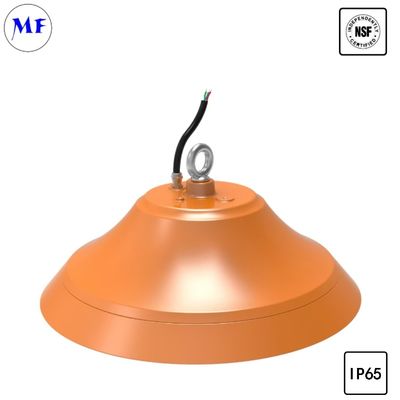 120W IP65 NSF LED High Bay Food Light High Power 5 Years Warranty 150lm/W CRI80+ For Restaurant Kitchens