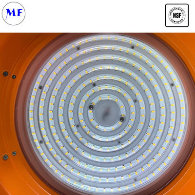 120W IP65 NSF LED High Bay Food Light High Power 5 Years Warranty 150lm/W CRI80+ For Restaurant Kitchens