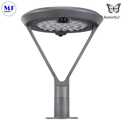IP66 6.5W Outdoor Solar LED Street Garden Lighting Waterproof Aluminum High Translucent PC Lampshade For Pathway