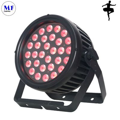 AC100-240V IP65 300W RGBW LED PAR Light Stage Light Waterproof Dimmable Flicker Free 5 Years Warranty For Performances