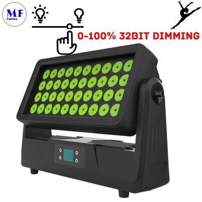 1000W RGBW LED Stage Light IP65 0-100% Dimming DMX512 Outdoor Event Light 25° Waterproof For Signage and Advertising