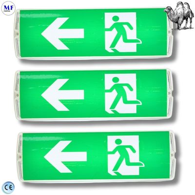 LED Emergency Light ABS Housing DIP Switch Battery Backup Multiple Battery Optional For Harsh Environments