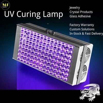 Factory Price 365/395nm Air-Cooled Dual-Fan Tech Die-Cast Alu IP43 Housing Dual-Wavelength 60W UV Curing Light for Mobile Screens 3D Resins Adhesives
