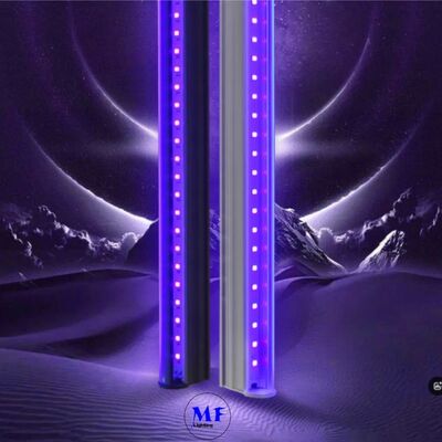 10W 20W 30W 50W UV395nm 365nm 405nm IP65 Black White Flood Tube Light LED UV Money Checking Curing Full Spectrum Ultraviolet Entertainment Party Light