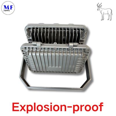 Atex IP66 IK08 Explosion Proof LED Flood Light 140LM/W 150W 200W 240W 300W 400W  With Tempered Glass Lens For Oil Gas Chemical Mining Hazardous Zone