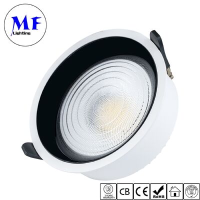 20W 50W 70W 100W 160LM/W LED Downlight Tunnable High Power SMD Recessed Ceiling Down Light With Wide Beam Angle 120°