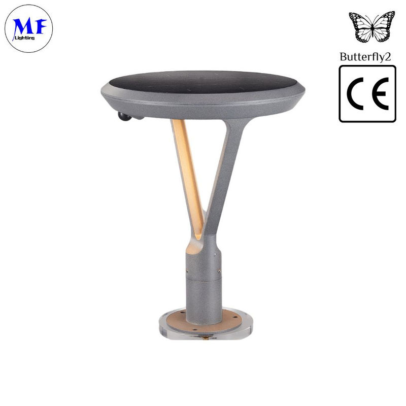 Factory Price LED Solar Street Light Wall Light with High Translucent PC Lampshade for Garden Lighting