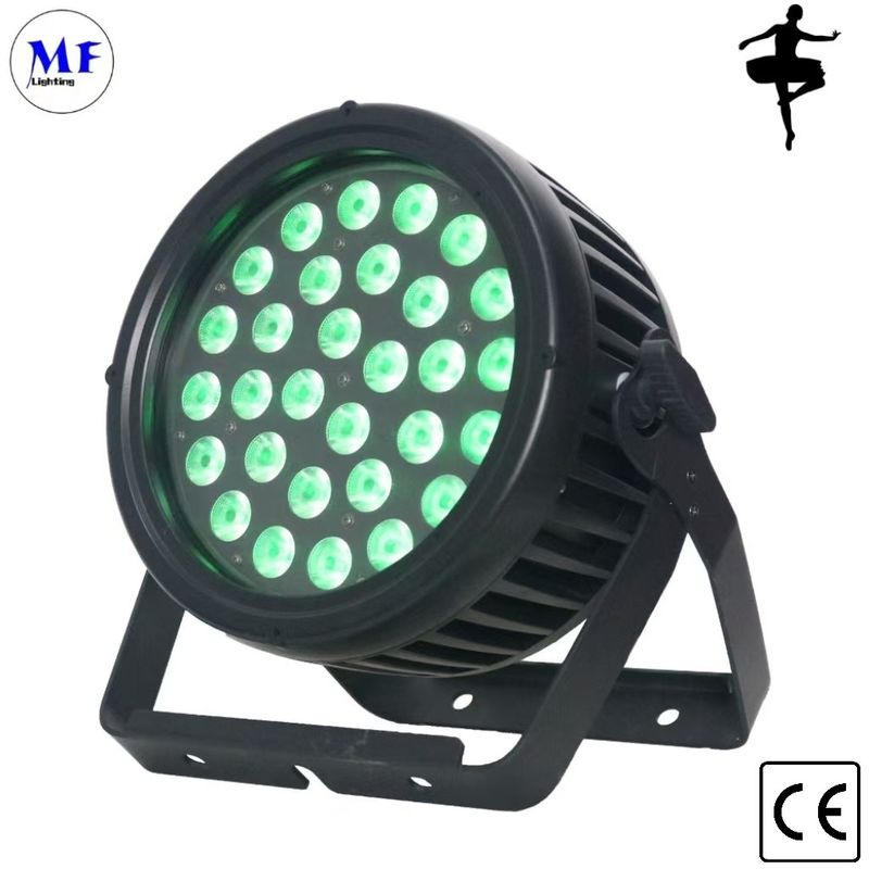AC100-240V IP65 300W RGBW LED PAR Light Stage Light Waterproof Dimmable Flicker Free 5 Years Warranty For Performances