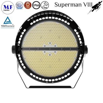 Luz de estadio de alta potencia de alto mástil LED exterior LED luz de inundación 300W 480W 600W 900W 1200W IP66 resistente al agua resistente al polvo
