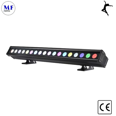 18X10W 4in1 RGBW LED Luz de escenario DMX512 Control IP65 Ángulo de luz impermeable 25° 5 años de garantía para parte